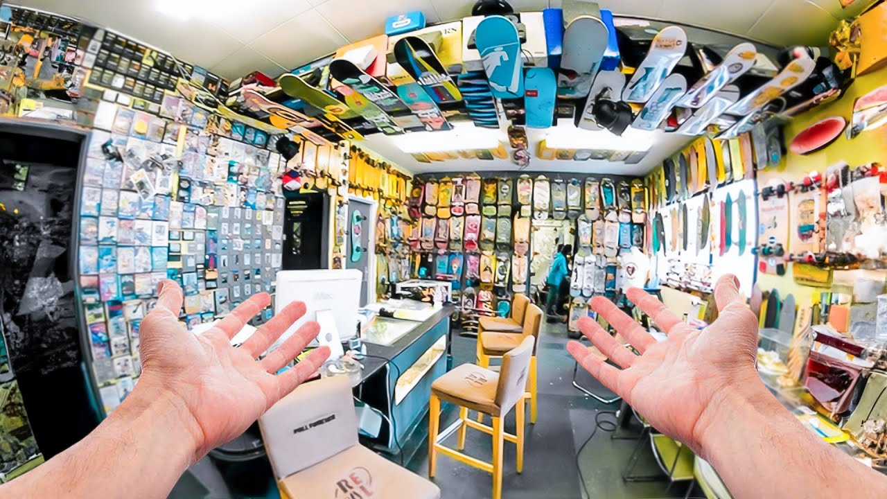 INSANE P.O.V Tour of the Geneva Skateboard museum