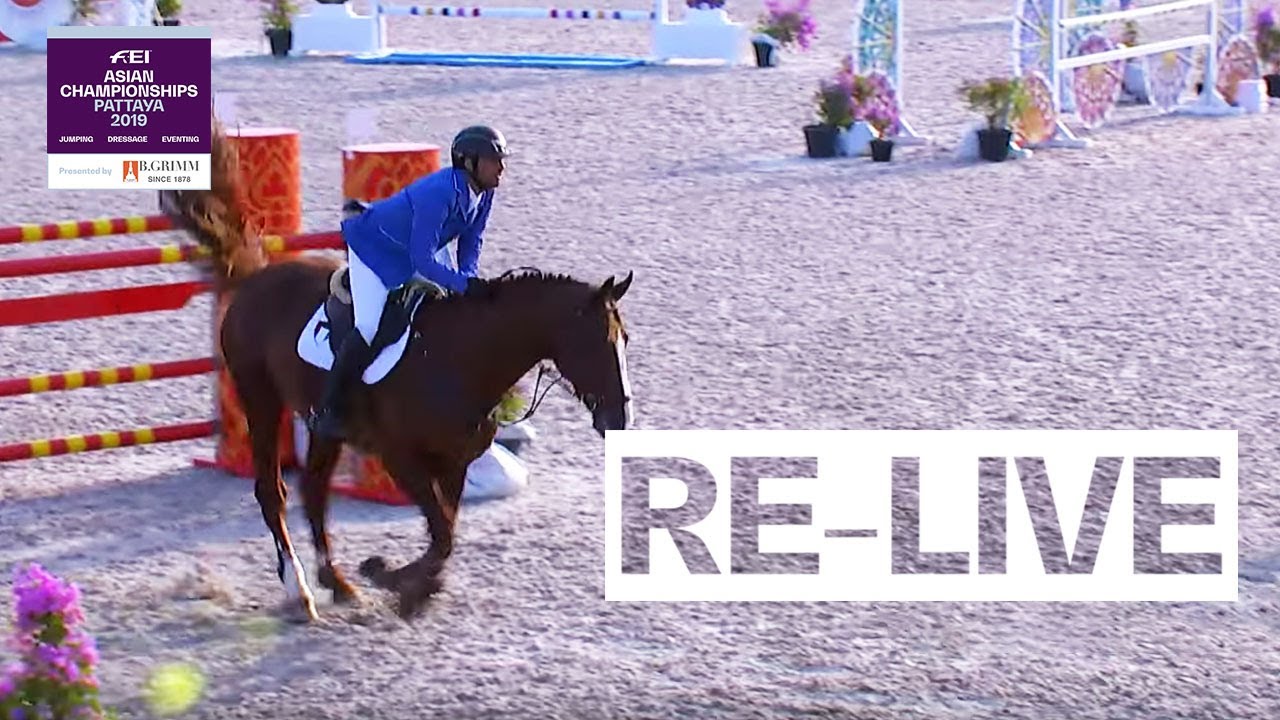 RE-LIVE | Jumping - Individual Final | FEI Asian Championships 2019 presented by B. Grimm