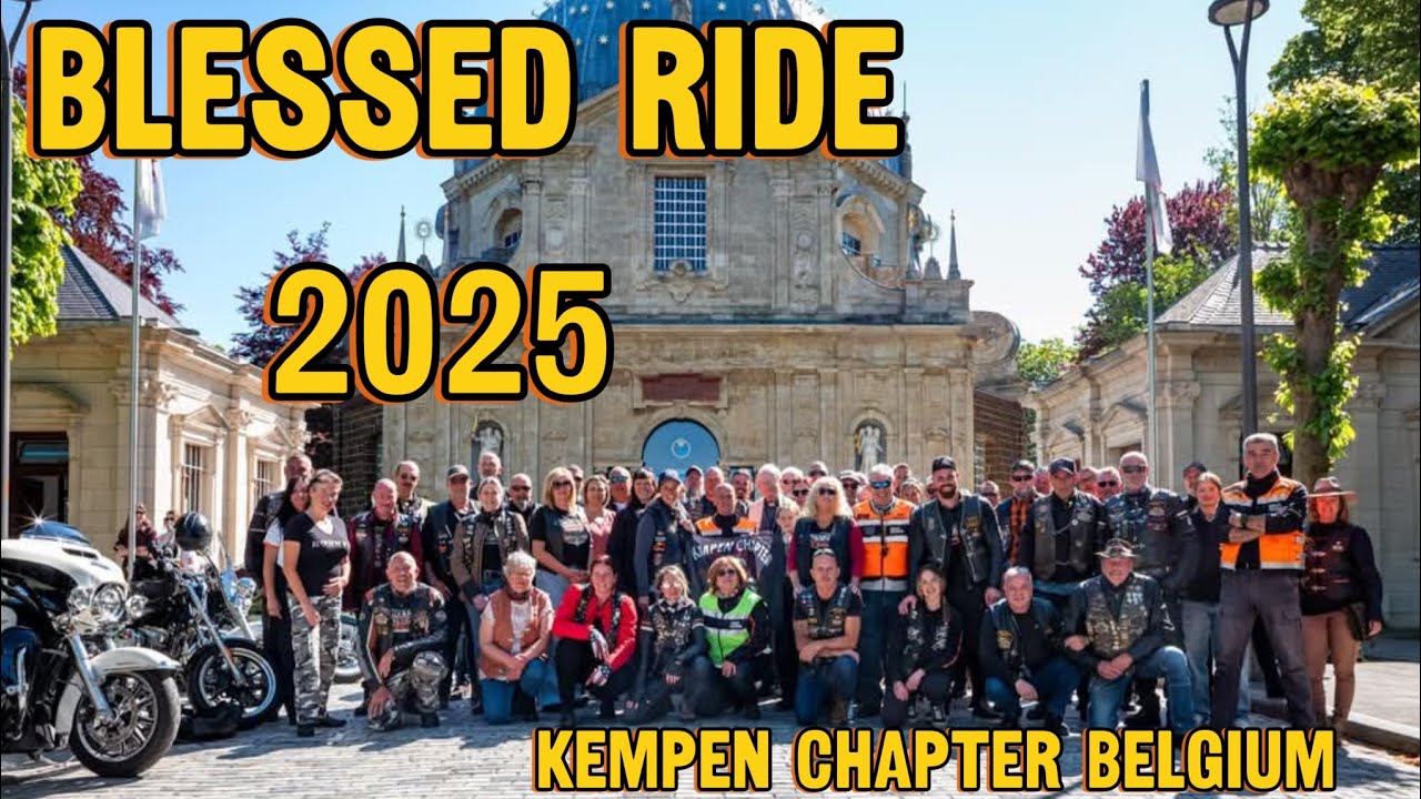 Sacred Ride to Scherpenheuvel – Motorcycle Blessing & Brotherhood. #bikelife #H.O.G life #biker