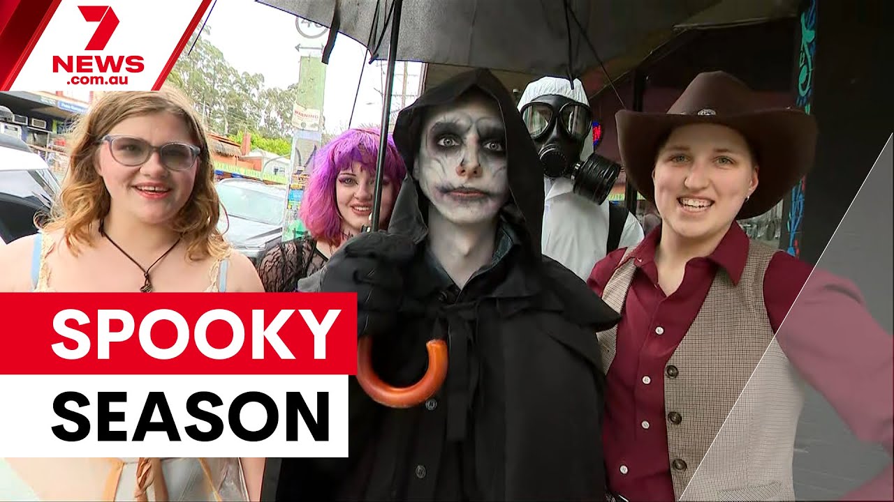 Fright night in Melbourne - What families are paying to get in on the act for Halloween | 7NEWS