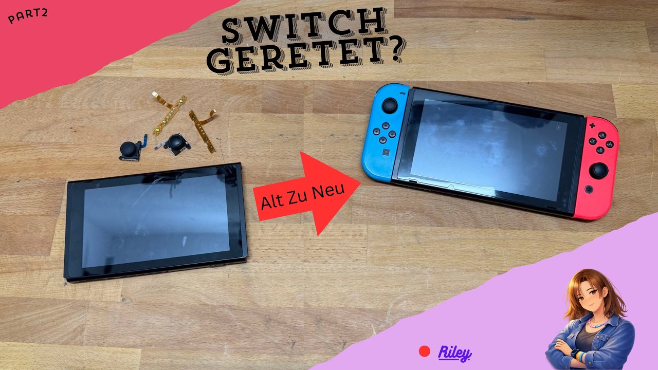 Defekte Nintendo Switch repariert - Hat alles Funktioniert? (Teil 2)