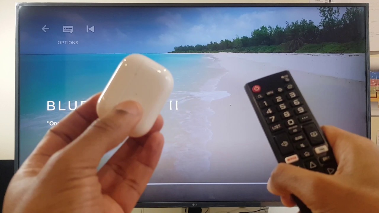 Подключите Airpods к телевизору LG Smart TV. Подключите наушники Bluetooth.