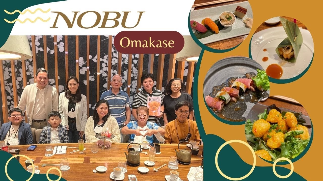 OMAKASE DINNER AT NOBU