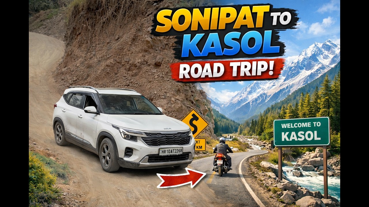 Hidden Paradise of Himachal | Sonipat to Kasol and Jibhi Road Trip|