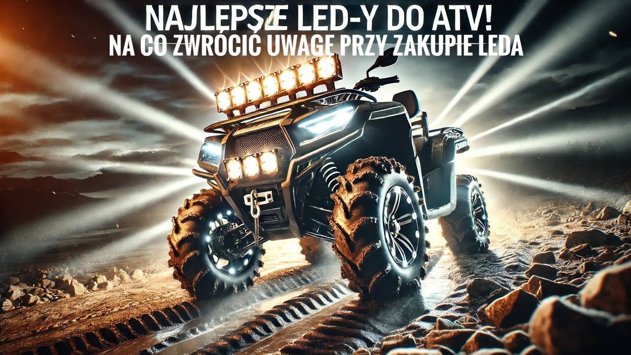 Czy tani led może być dobry?Na co zwrócić uwagę przy zakupie lampy led do quad Osram vx250 vs AIR60W