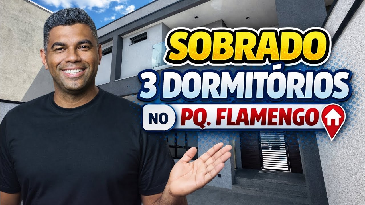 🔥 SOBRADO 3 DORMITÓRIOS NO PARQUE FLAMENGO | OPORTUNIDADE EM GUARULHOS 🏡