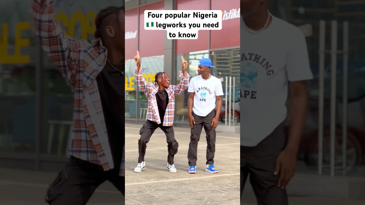 Four popular Nigeria 🇳🇬 legworks you need to learn #tiktok #dance #trending #tutorial