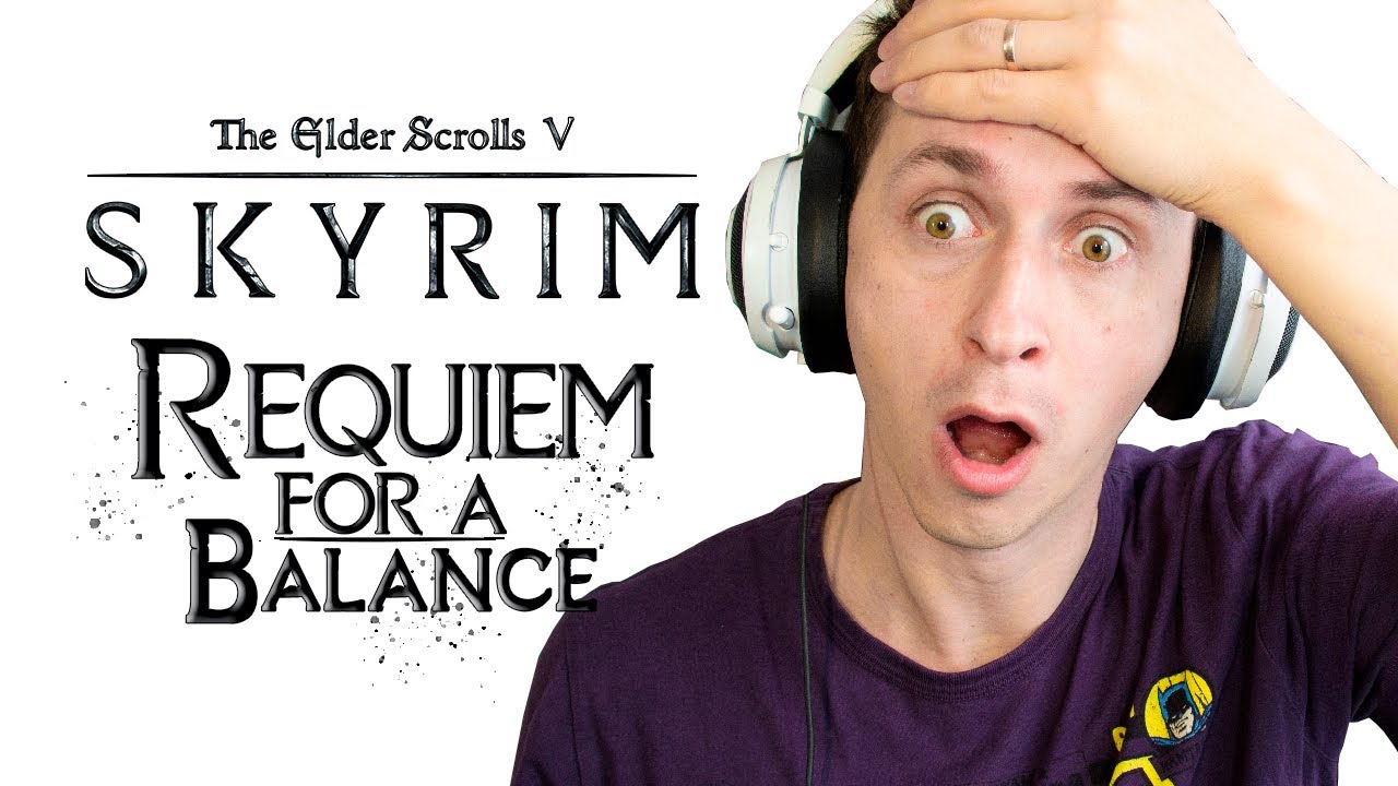 REQUIEM SKYRIM FOR A BALANCE - ПРОХОЖДЕНИЕ ЗА ВОИНА #1 Я ОБАЛДЕЛ