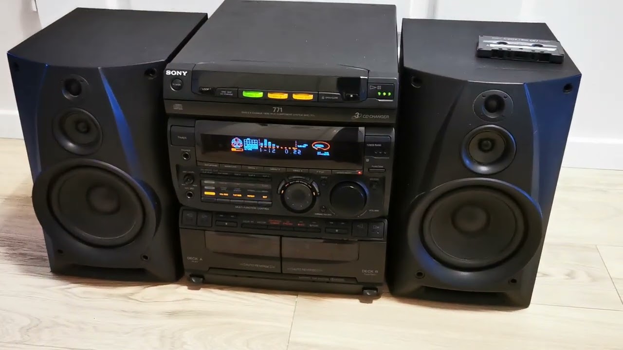 SONY MHC-771 test
