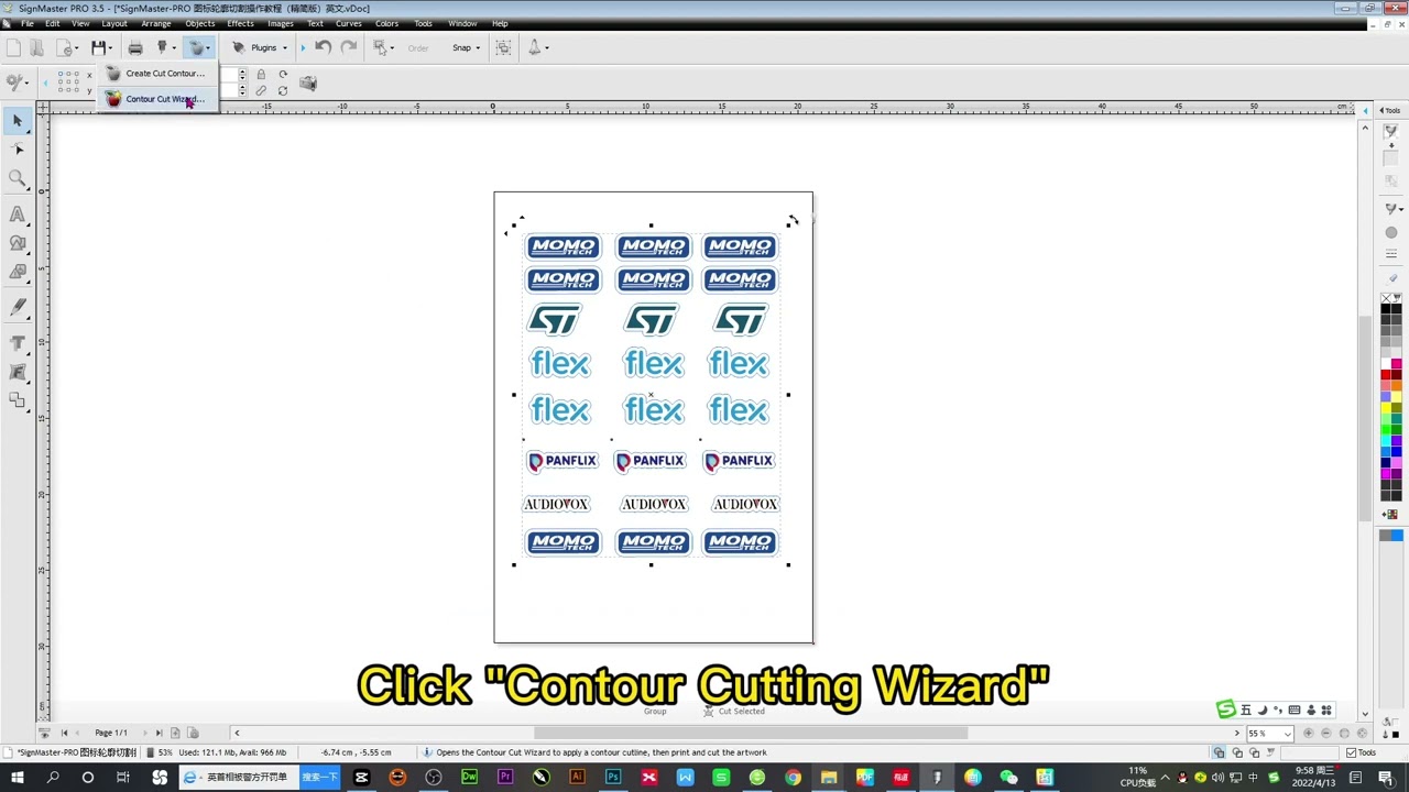 How to Use SignMaster PRO for Contour Cutting?