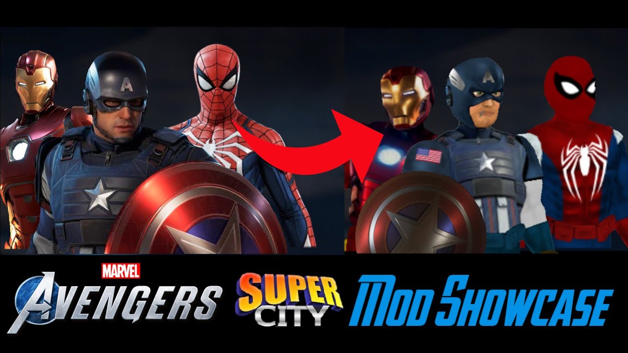 Supercity Mod: Marvel's Avengers Supercity Mod showcase #2