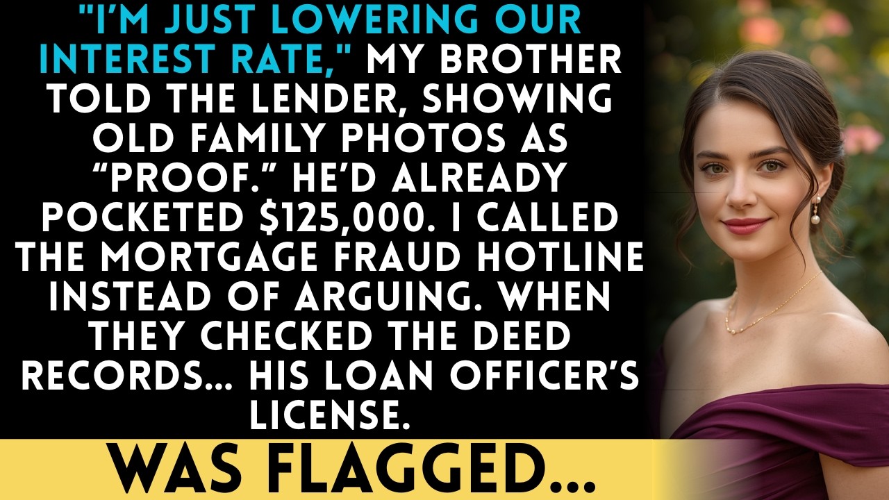 “Brother Took Out a Loan on My Lake House — Then It Turned Into a Fraud Case...