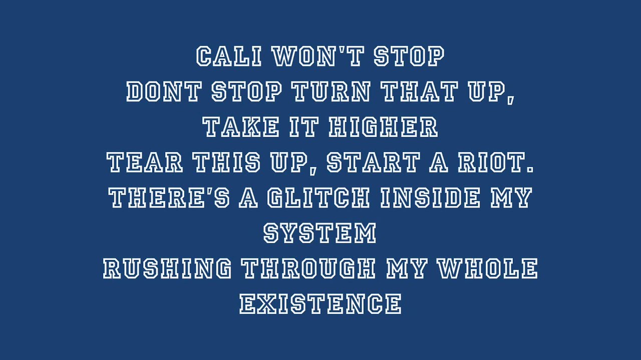 California Allstars Coed NCA 2012 lyrics
