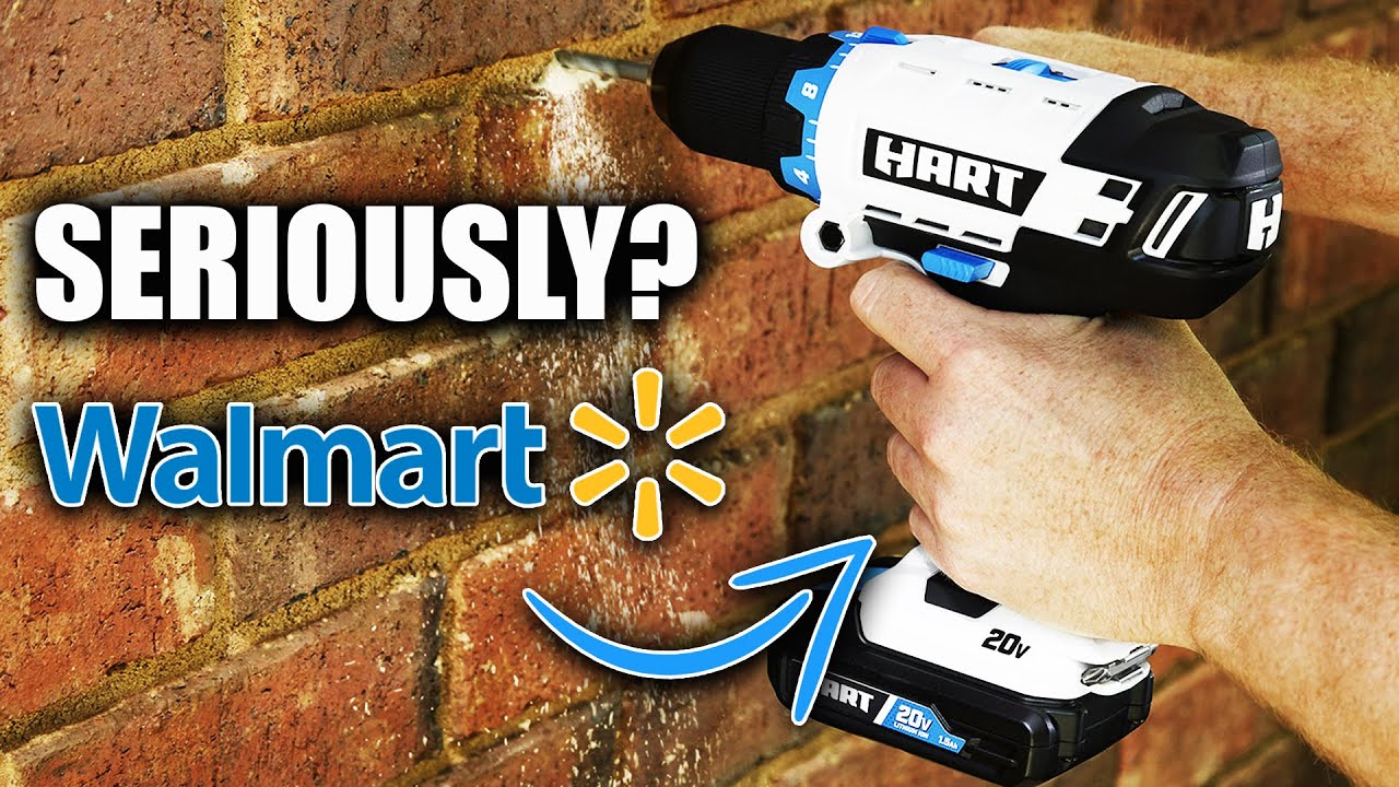 I CAN'T BELIEVE WALMART IS SELLING HART TOOLS HAMMER DRILL!