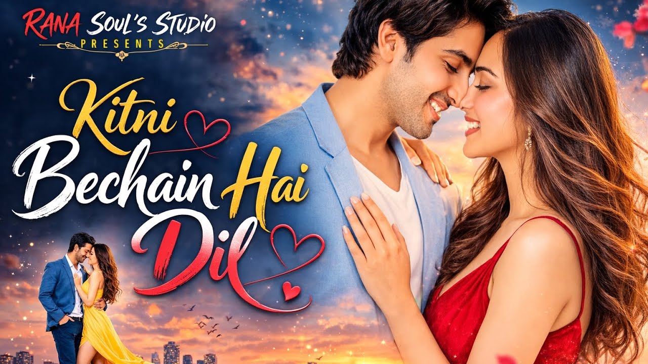 Kitni Bechain Hai Dil | Heart Touching Sad Love Song | Hindi Emotional Song