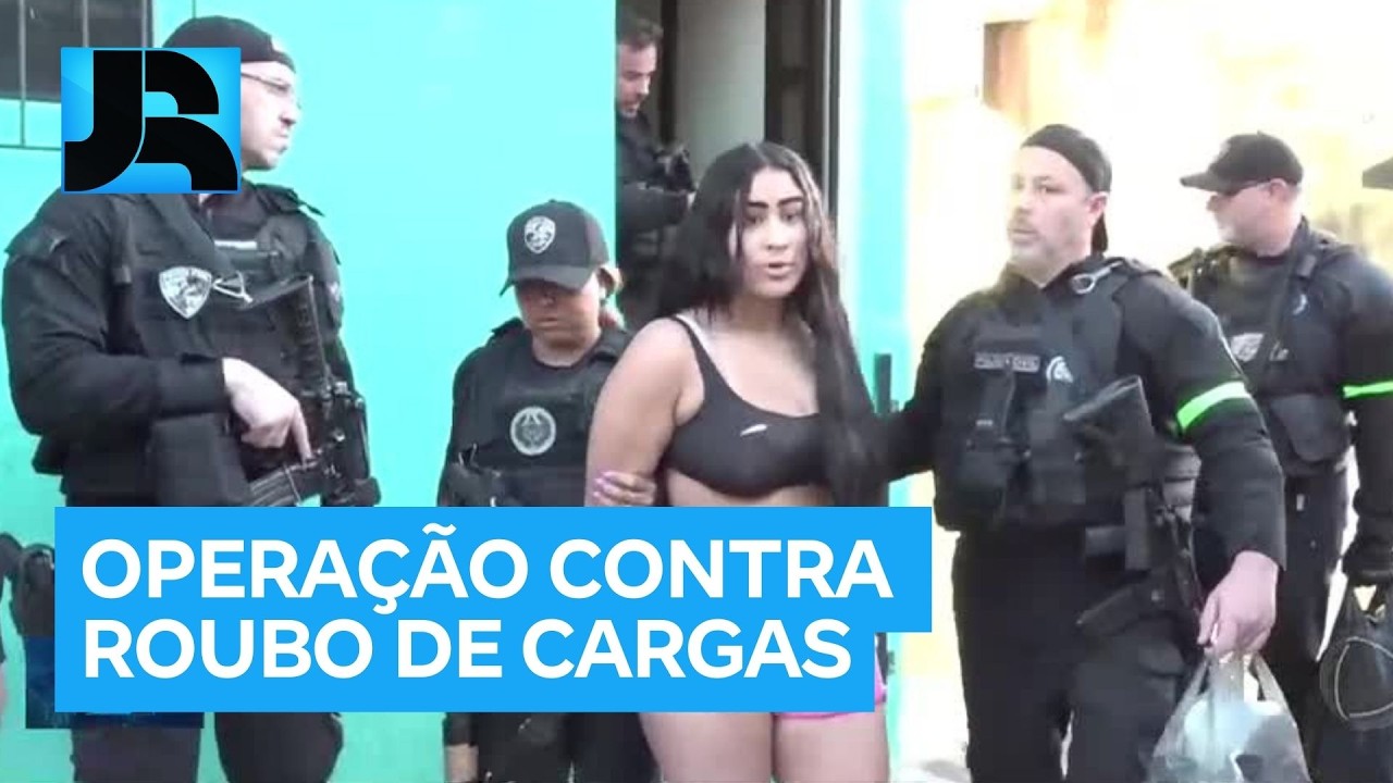 Oito pessoas são presas durante operação contra roubo de cargas no RJ