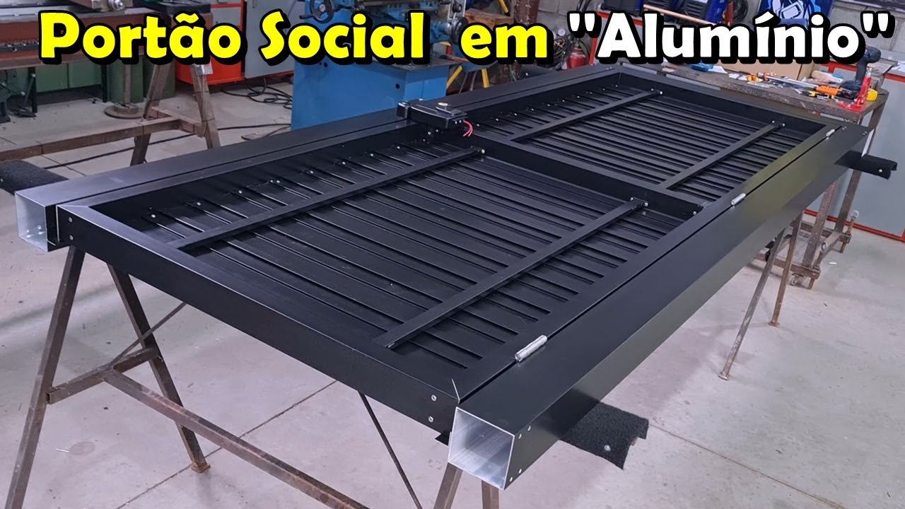 Como Montar Kit do Portão Social de Alumínio da GAREN