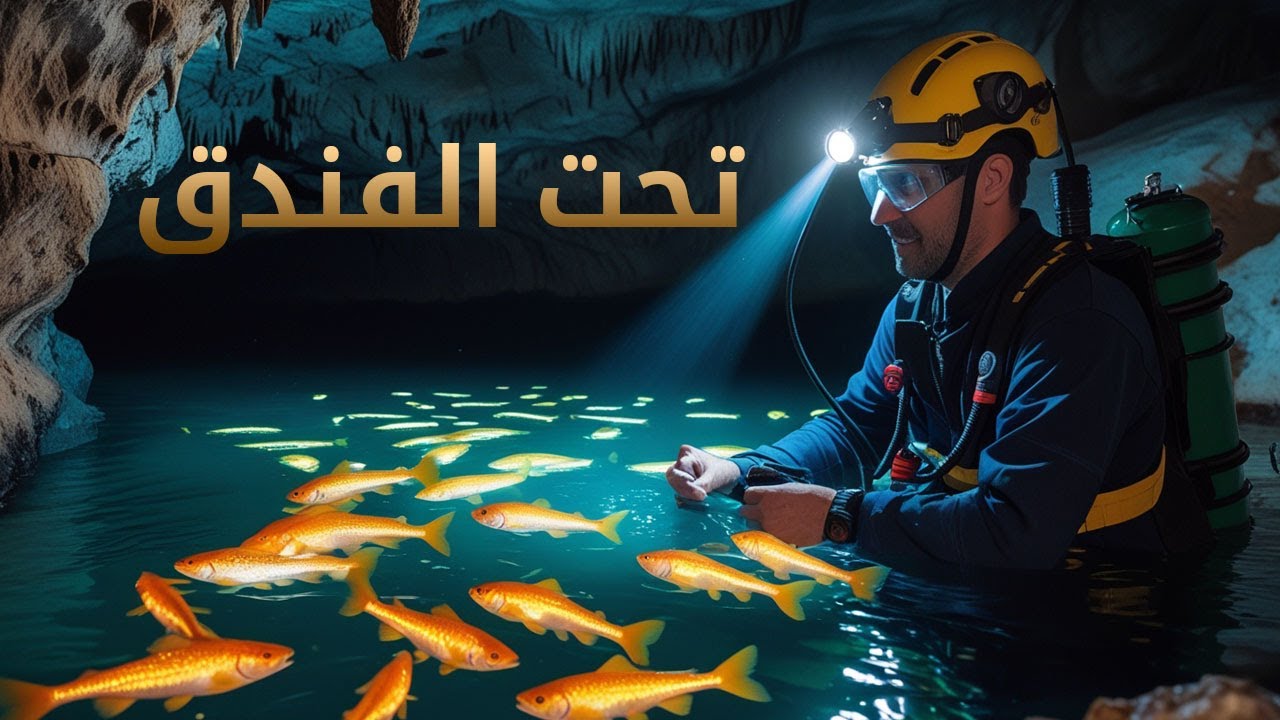 عجائب قسنطينة بحيرة تحت فندق بها الأسماك العمياء