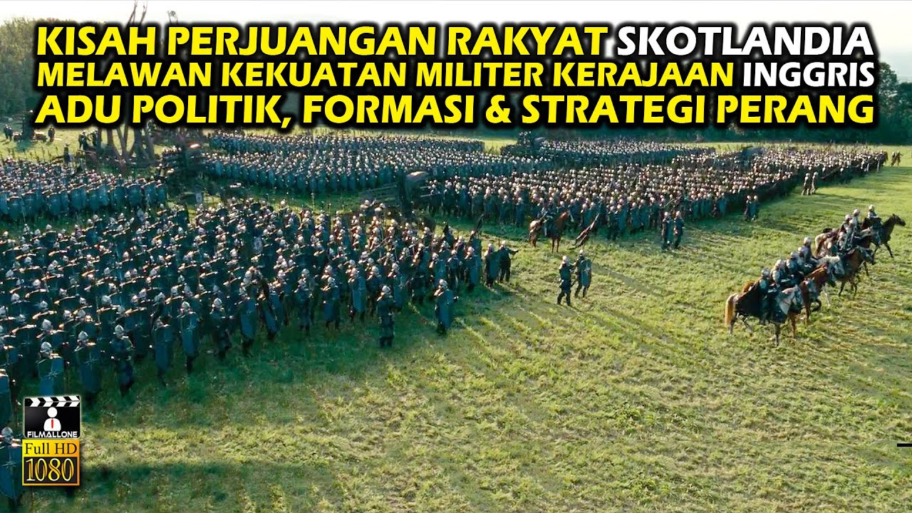 FILM KOLOSAL‼️ STRATEGI JITU PASUKAN SKOTLANDIA VS KERAJAAN INGGRIS - ALUR CERITA FILM PERANG