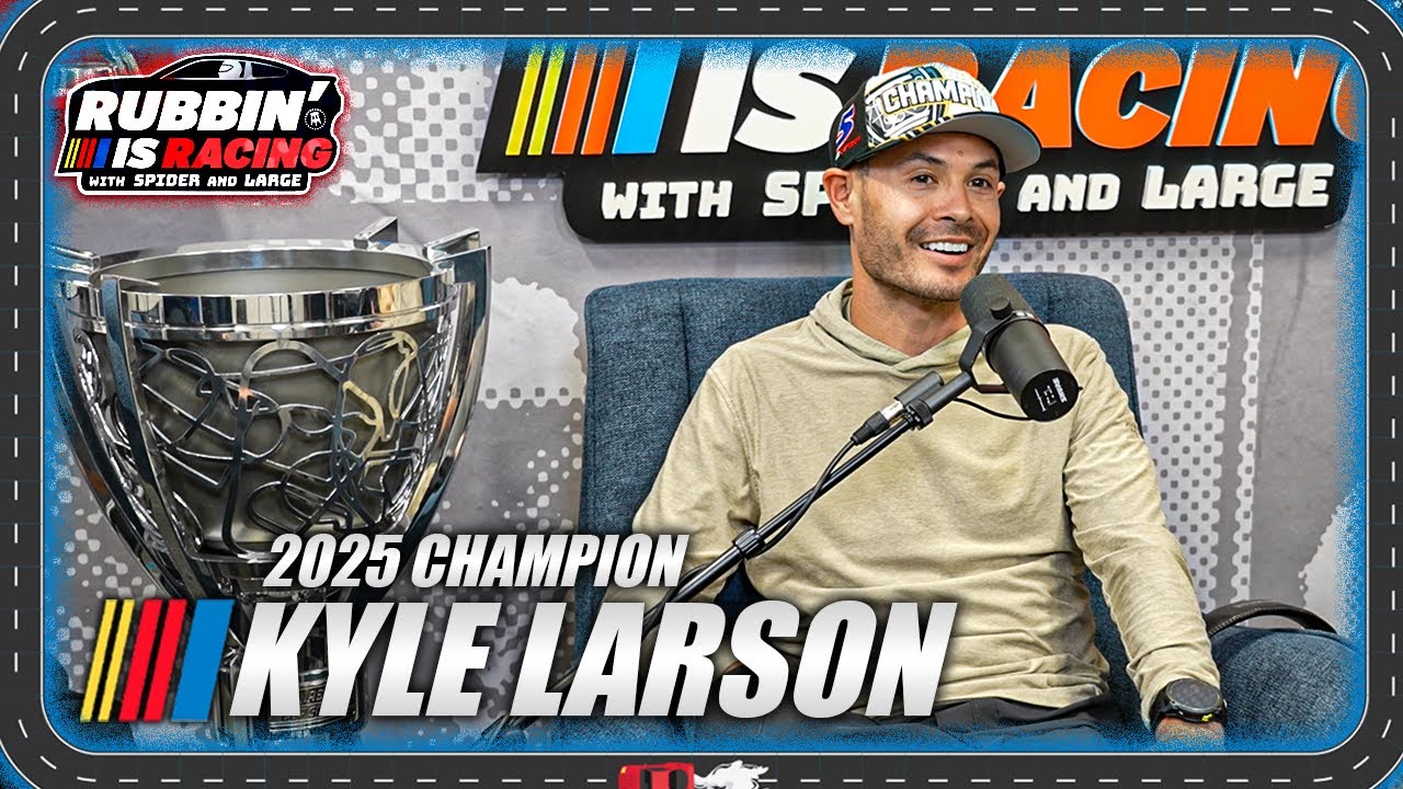 2025 NASCAR Cup Champion Kyle Larson in Barstool HQ