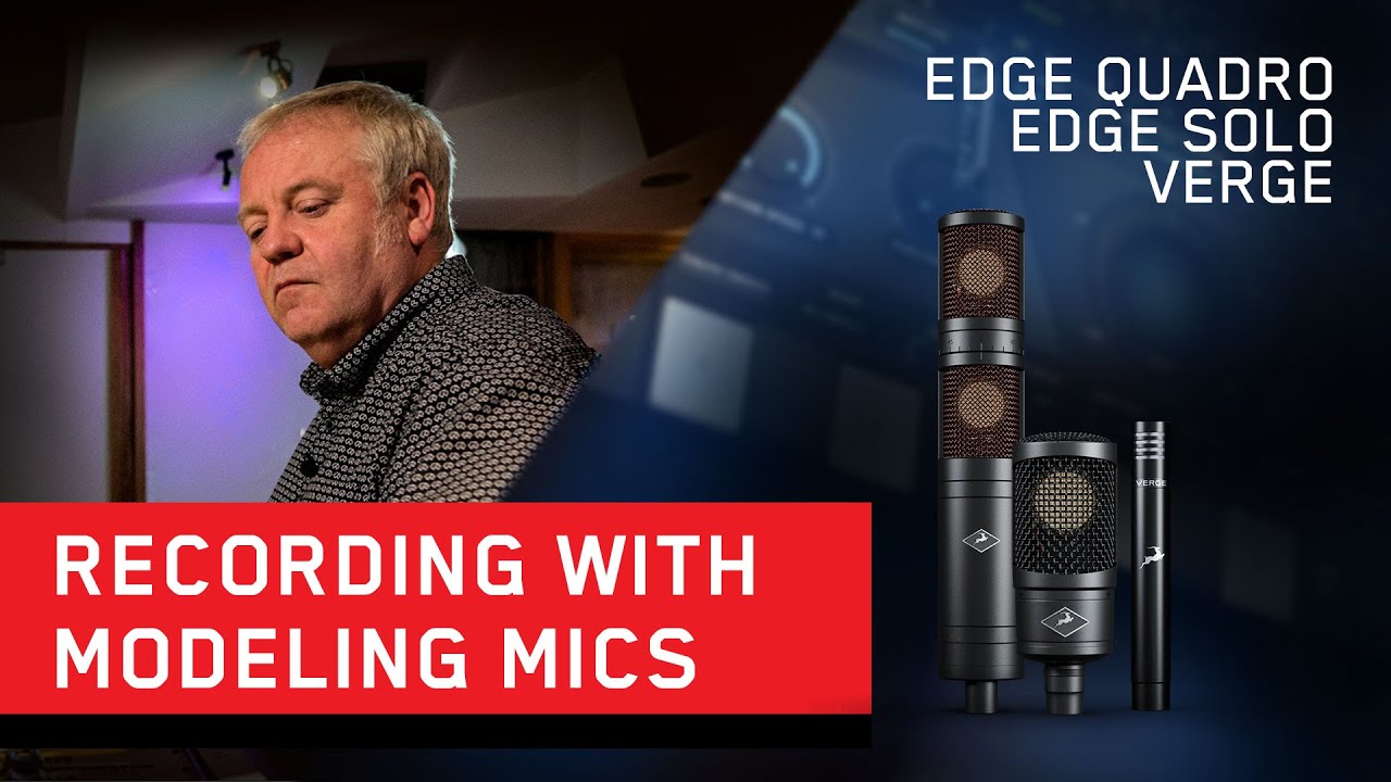 Recording With Antelope Edge & Verge Modeling Microphones at Strongroom Studios With Cameron Craig