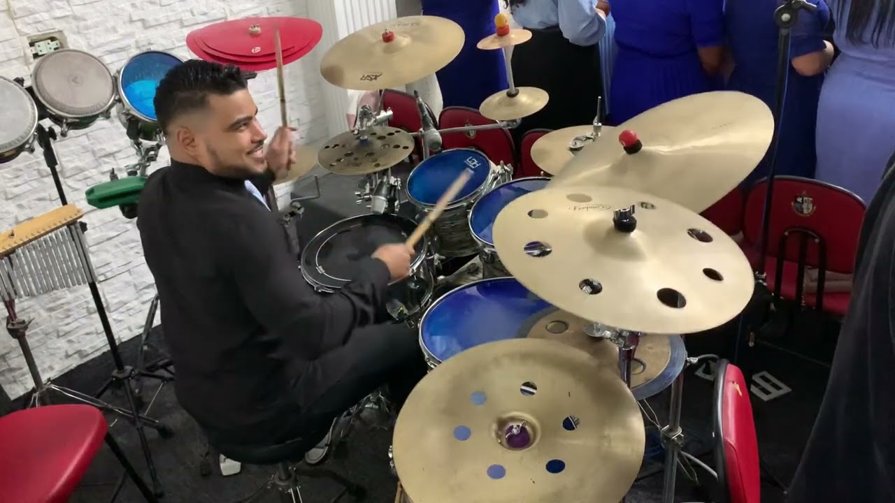 Sarah Farias - Se Eu Não Te Ouvir ( Jair Duracel cover )#gospel #compartilhe #drums #gospel #music #