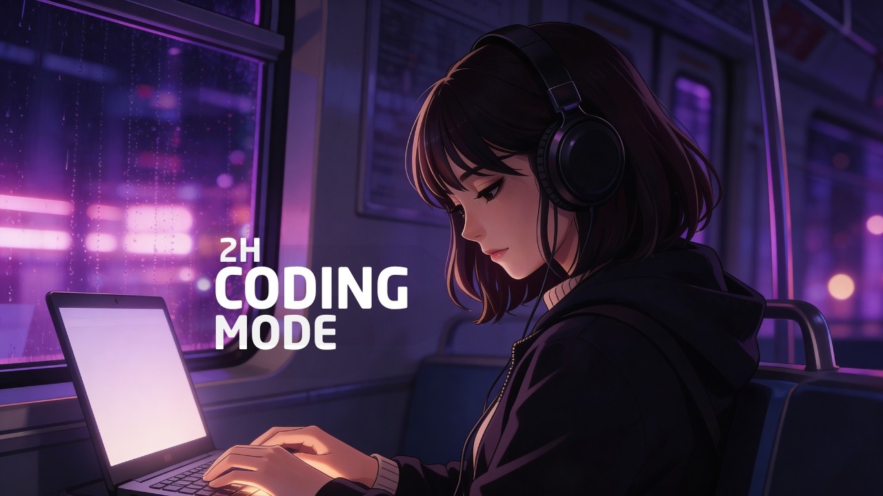 Coding Mode Lo‑Fi | Late Night Build Session | 2 Hours