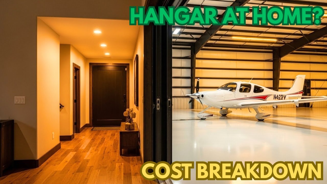 Hangar Home vs Renting Hangar Space: Is a Barndominium With Airplane Hangar Worth It?