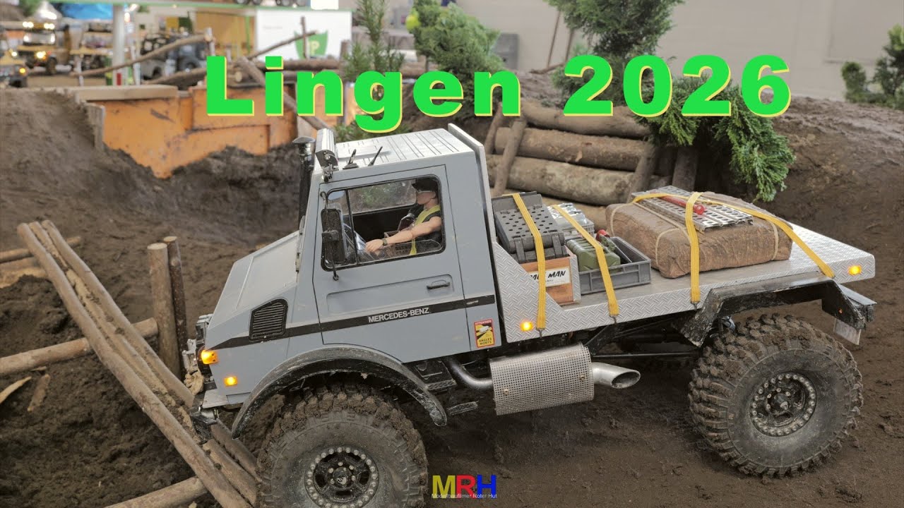 CRAWLER, Military, THW, Modellbaufreunde, Rennstrecke                Modellbaumesse  2025 in Lingen