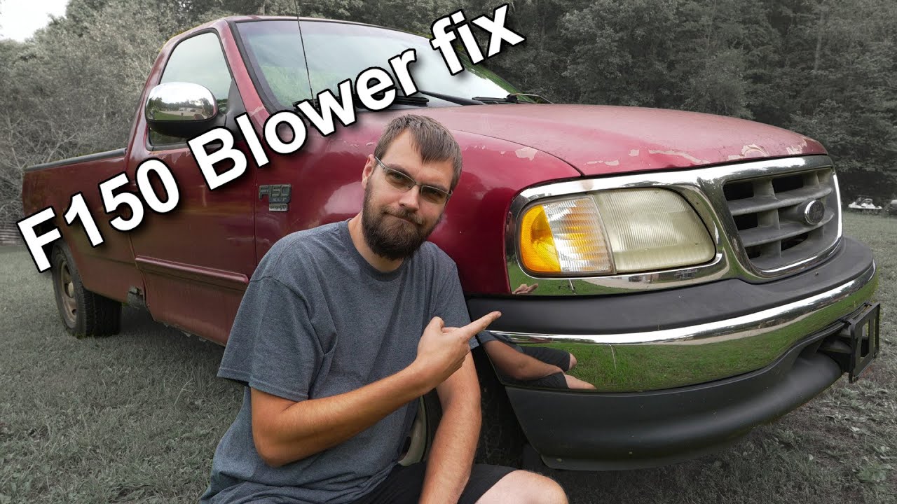 2001 Ford F150 Blower resistor replacement