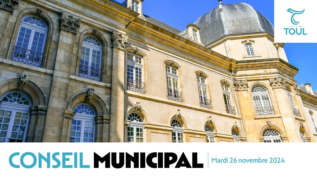 Conseil Municipal du 26/11/2024