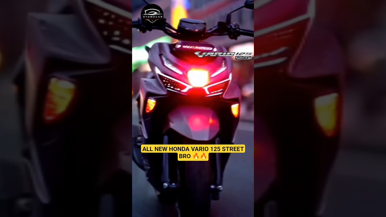 KEREN BANGET 🔥 ALL NEW HONDA VARIO 125 STREET NIH 👍 MENYALA HONDA 🔥🔥 