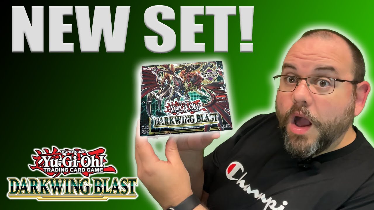 It's Here! Yugioh Darkwing Blast Booster Box Opening!