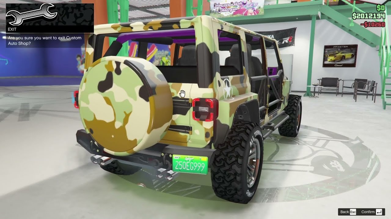 New GTA Online DLC Car - Canis Terminus Full customization and off-road test drive. #games #gta #car
