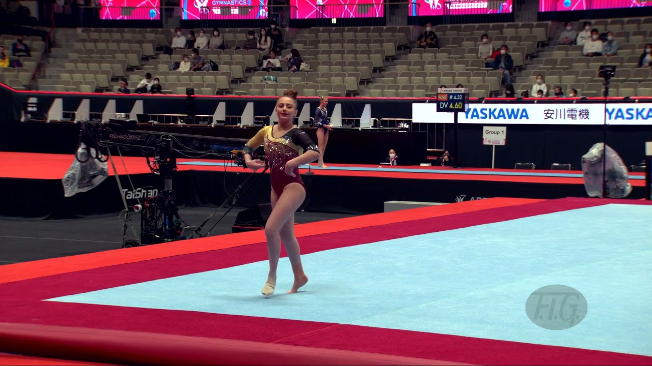 OMAR Mariam (EGY) - 2021 Artistic Worlds, Kitakyushu (JPN) - Qualifications Floor Exercise