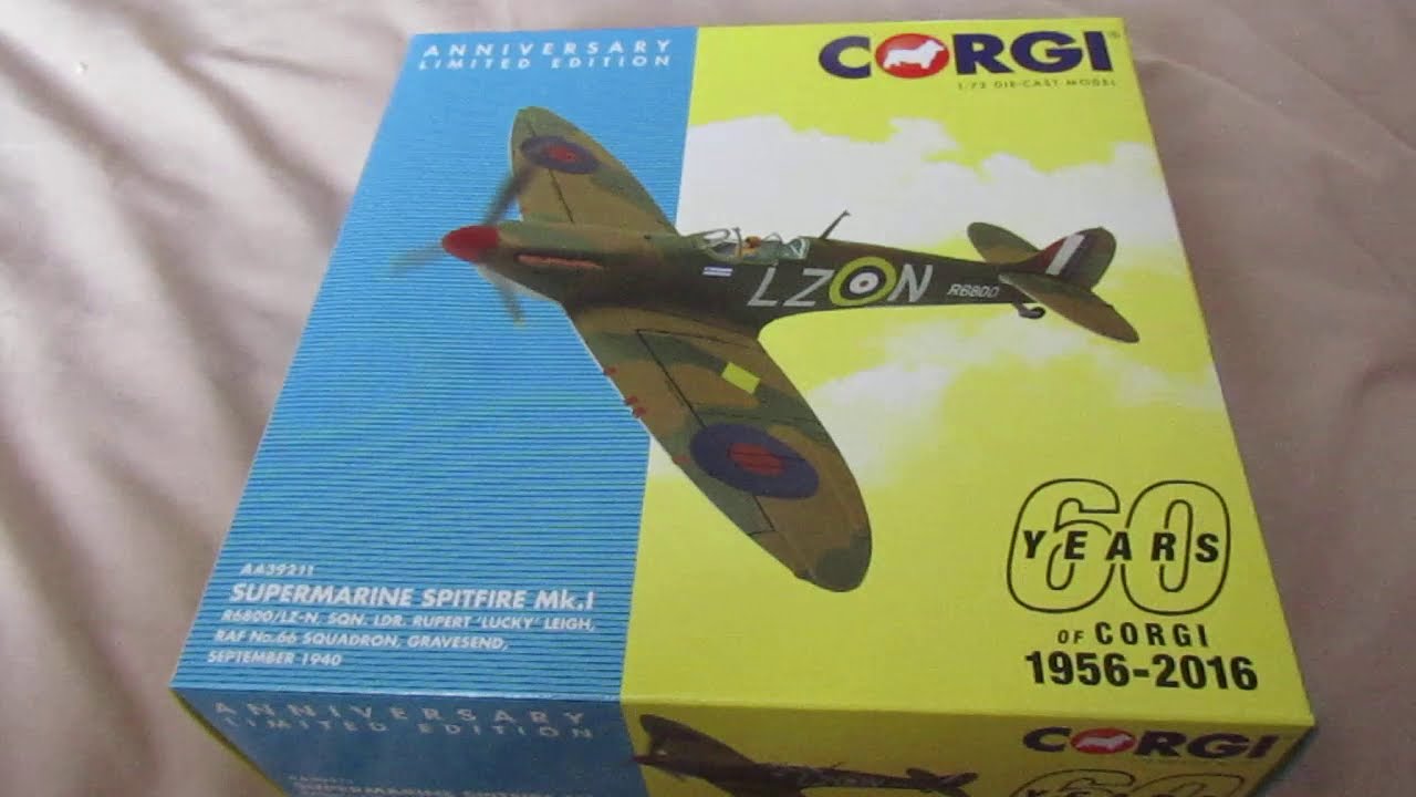 Corgi 60 year anniversary  spitfire