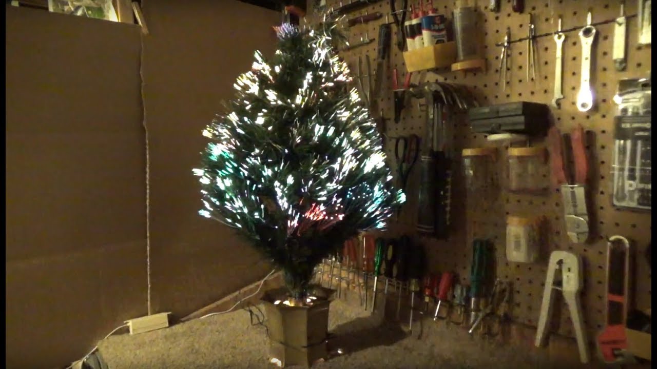 Testing Fiber Optic Christmas Trees
