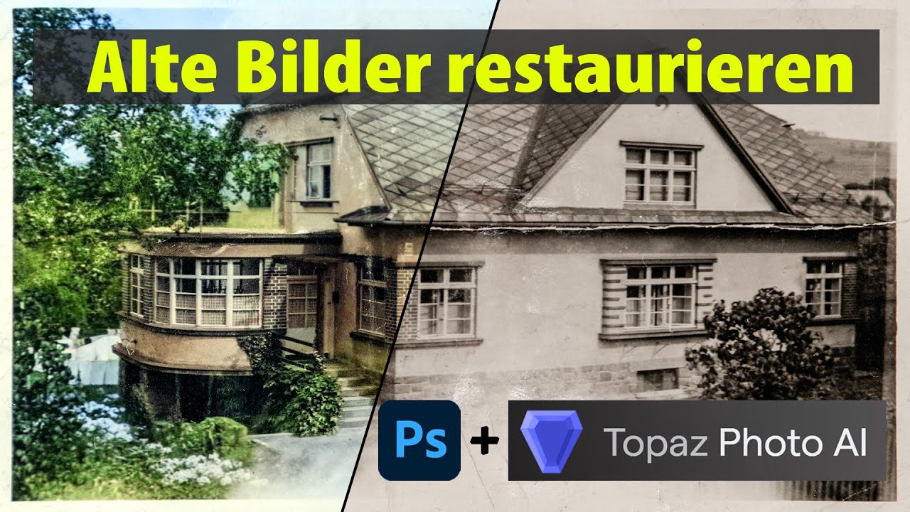 Alte Bilder restaurieren mit 
