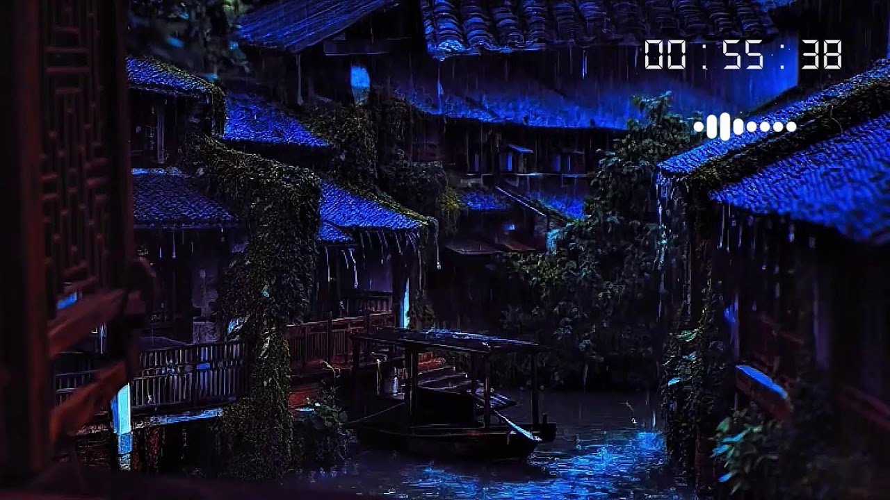 Deep Sleep Rain and Thunder for Gentle Dreams