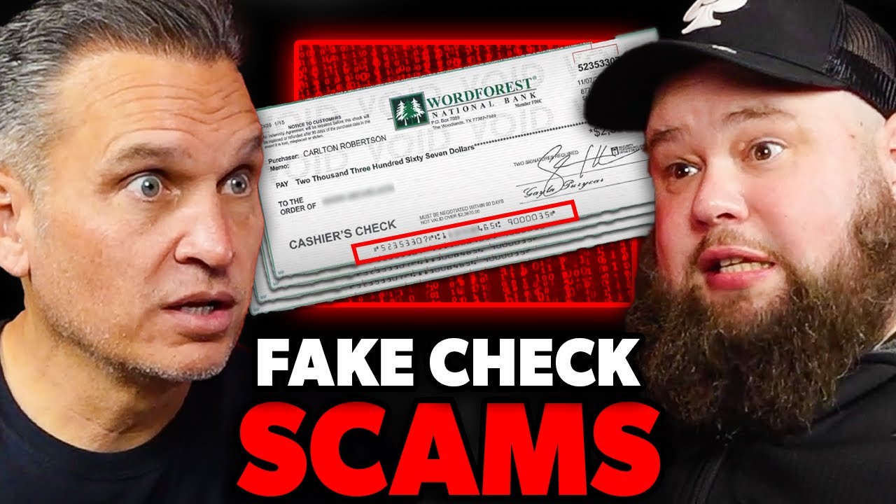 Check Scammer Explains How To Beat The Banks | Charlie Hartman