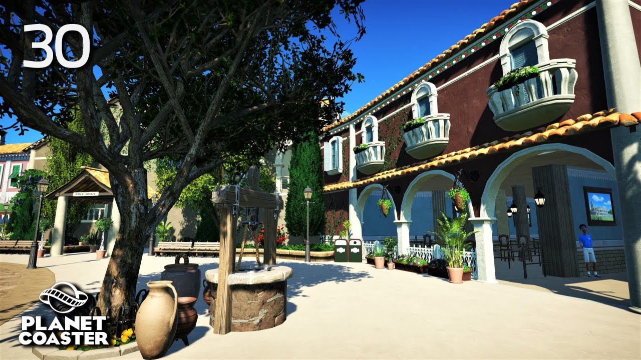 Planet Coaster | Adventure World 🌍 | Ep.30 Italy - Shuttle Loop Queue Line
