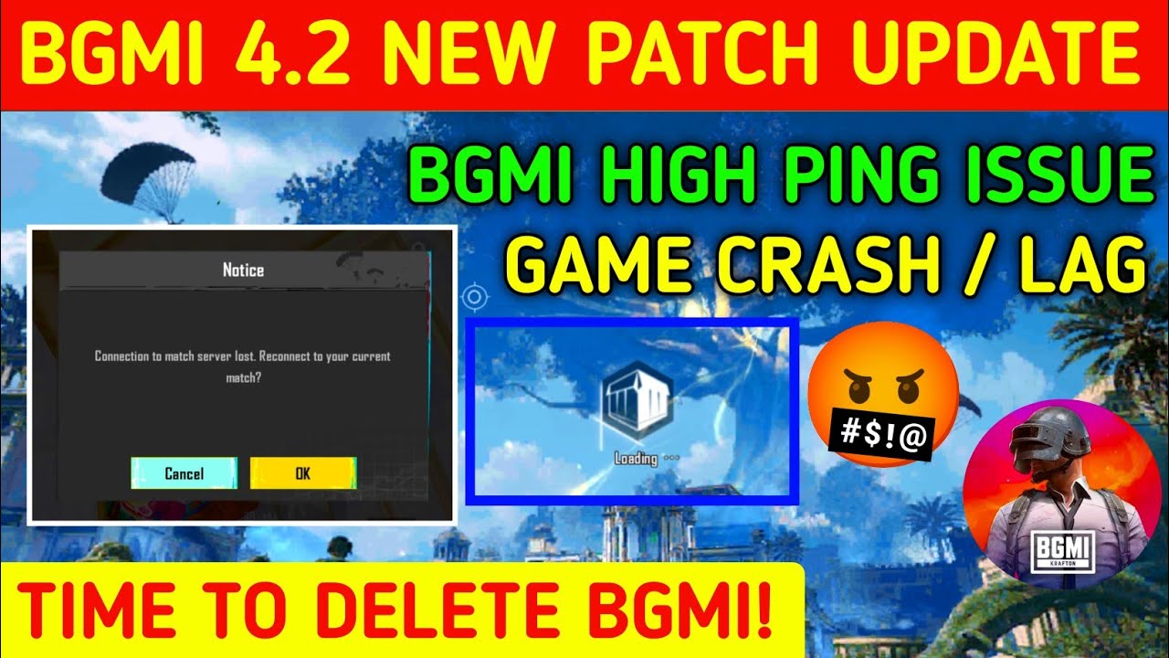 Я удалил BGMI после обновления 4.2 🤬Высокий пинг, лаги, вылетает игра в BGMI 4.2 | BGMI мертв!