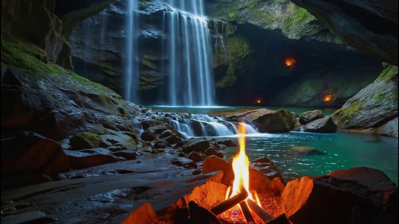 Gentle Rainstorm on Rooftops with Distant Thunder | Peaceful ASMR for Sleep