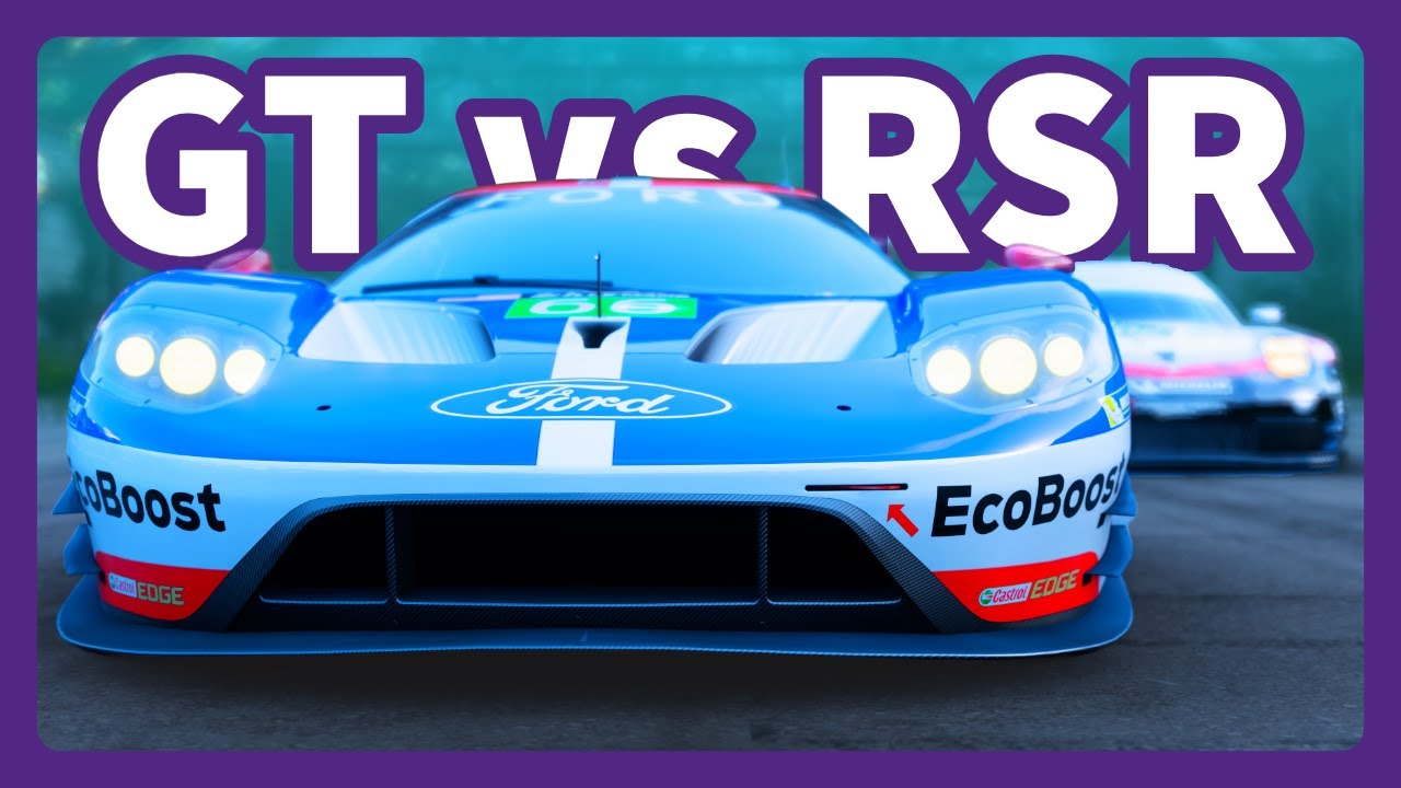 FORD GT LM vs PORSCHE 911 RSR!! Forza Horizon 5