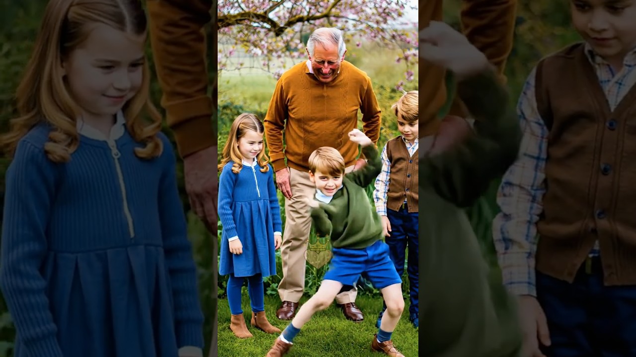 Charles: &ldquo;Louis, give me a VIP ticket please!&rdquo; #royalfamily #princelouis #dance #kingcharles