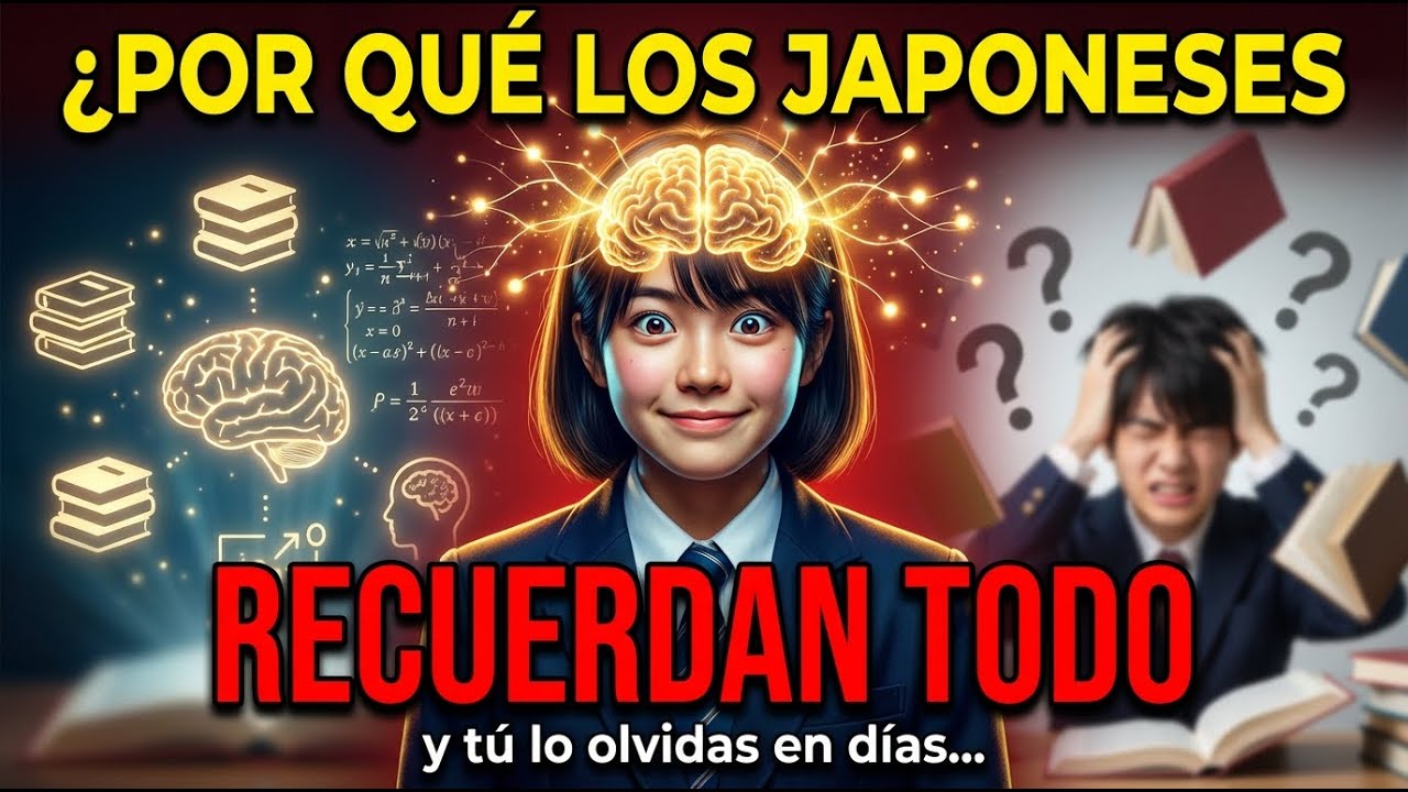 El Secreto Japonés para Recordar TODO (mientras tú lo olvidas en días) #habitosjaponeses #estudiar