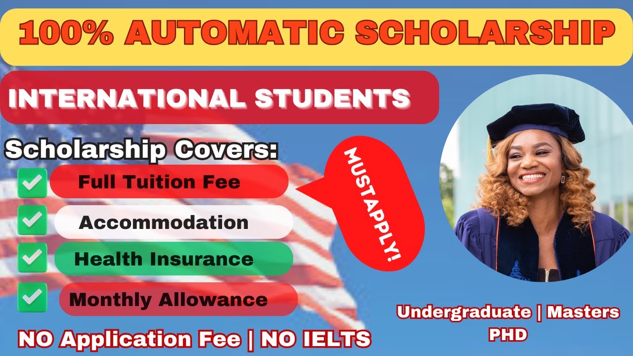 Fully Funded and Automatic Scholarship in the USA | Study  Abroad | International Students