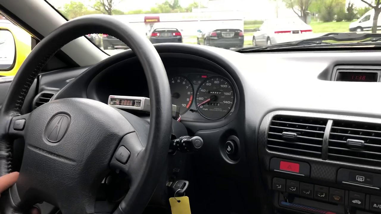 2001 Acura Integra Type R driving video