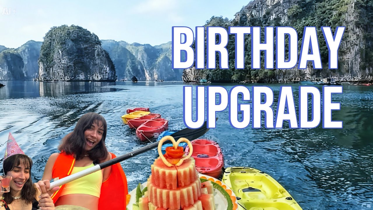 I Gifted Myself a 3-Day Ha Long Bay Cruise 🎂