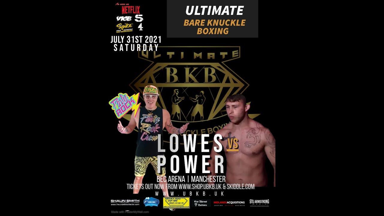 Disco Dancing Dave vs Jamie Power Ultimate #bareknuckle #boxing full #fight footage
